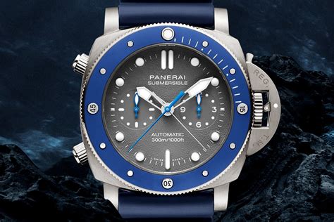 panerai bezel action|panerai 500m dive watch.